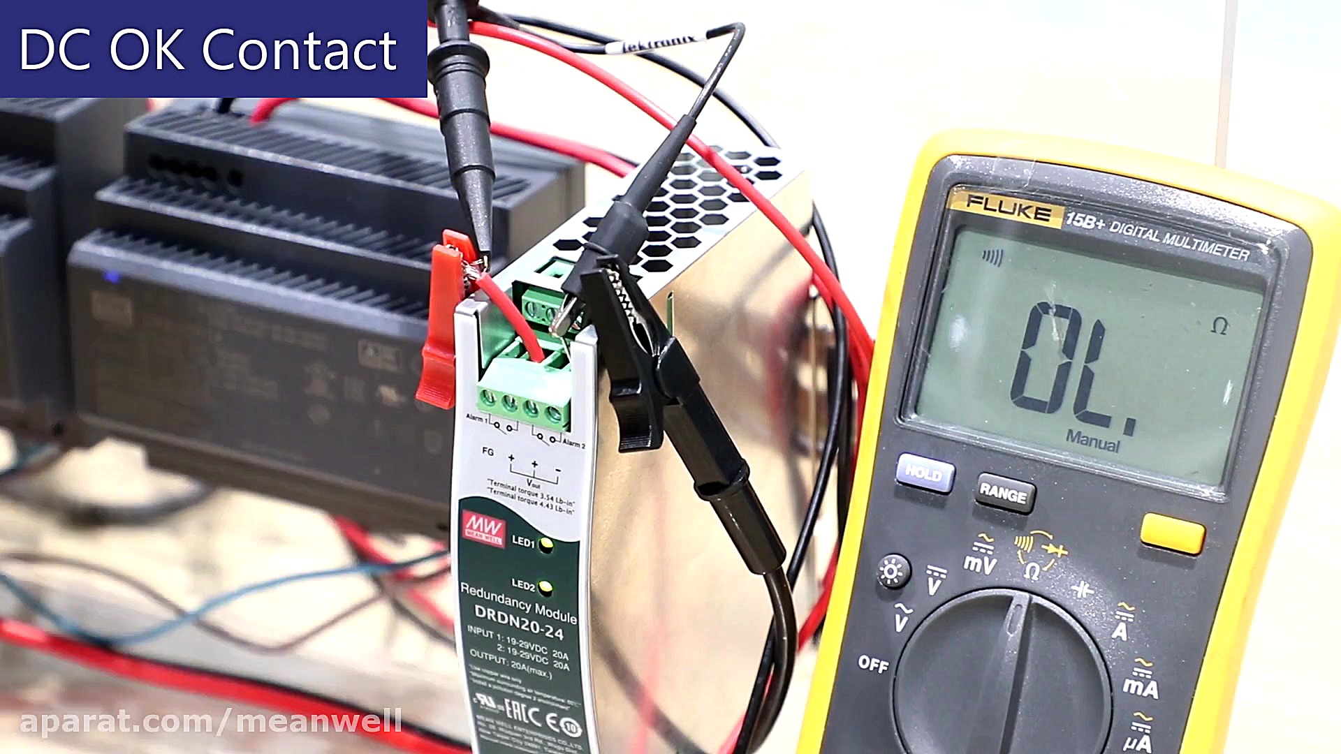 ERDN/DRDN-20/40 MEAN WELL | معرفی زبان اصلی ماژول رداندنسی مین ول زمان138ثانیه
