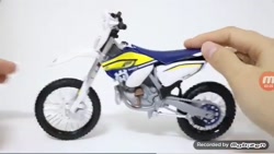 ماکت موتور سیکلت فلزی مدل Husqvarna FE 501
