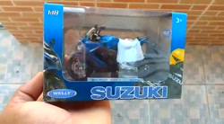 ماکت فلزی موتور سیکلت سوزوکی مدل SUZUKI GSX-S1000F 2017
