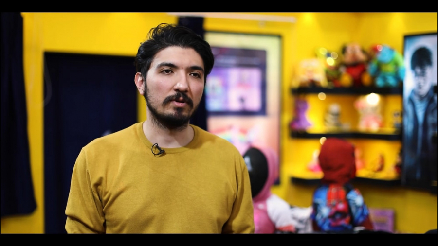 گفتگو با جناب براتی، تصویرساز حوزه کاراکتر در نمایشگاه الگونما هالوسیناتوری بویایی