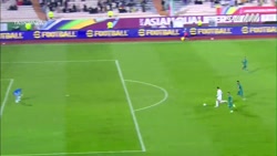 گل اول تیم ملی ایران به عراق ت...