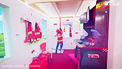 کارتن ماشین بازی نجات بچه گربه