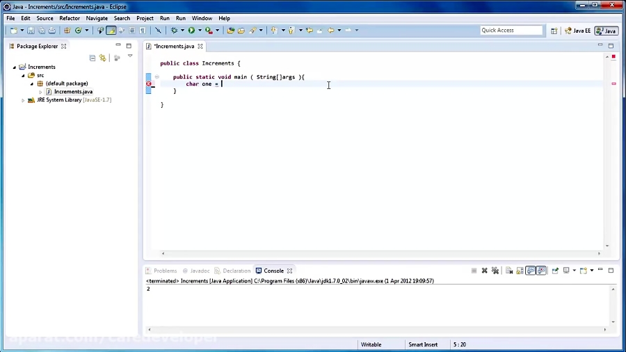 آموزش زبان Java: قسمت 9