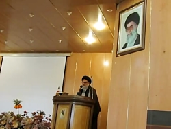 سخنان حجت الاسلام و المسلمین حاج آقای سجادی در مراسم تکریم ومعارفه