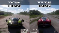 مسابقه جدید Forza Horizon 5- Aston Martin Vulcan vs Ferrari FXX K