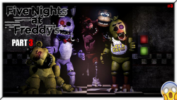 گیم پلی ترسناک Five Night at Freddy ( شب نفرین شده!!! ) Part 3 با حمیدرضامکسر...