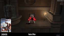 پیشرفت گرافیکی بازی god of war از نسخه اول تا به حال
