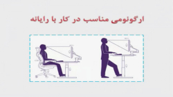 کار و فناوری ششم دبستان _ درس اول _ ارگونومی