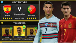 DLS 22 | Portgal vs Spain |  Dream League Soccer 2022 Gameplay