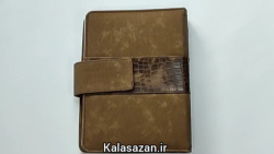 ساخت و تولید سالنامه کلاسور ارگانایزر مگنتی قفل ۶ حلقه kalasazan.ir