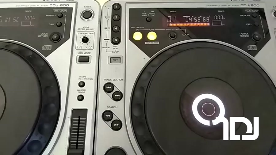 تست دی جی پلیر پایونیر Pioneer CDJ 800 | تهران دی جی