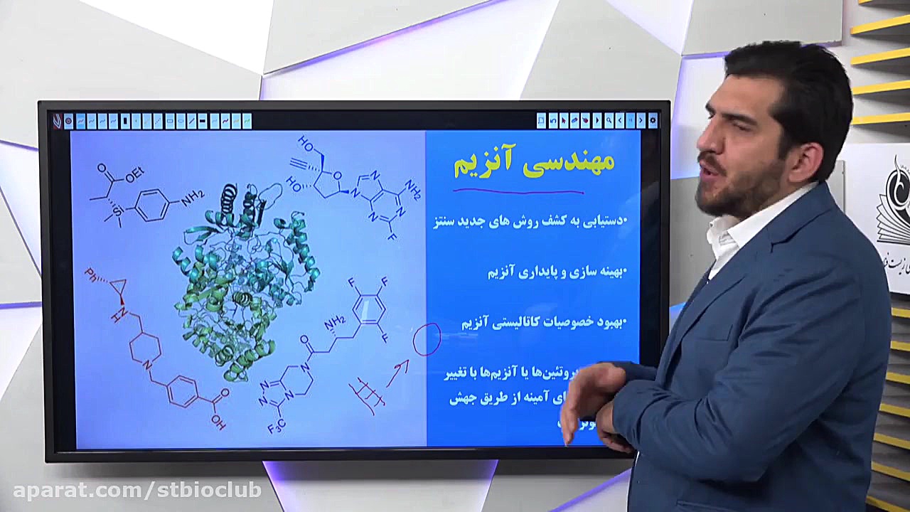 مهندسی آنزیم قسمت دوم علامت کرنیگ
