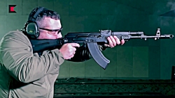 تمرین با اسلحه کلاشینیکوف  تکن...