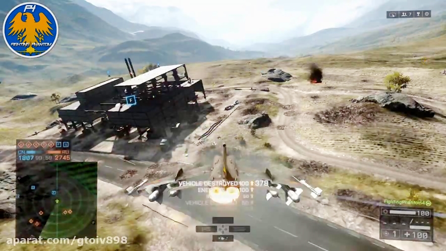 Battlefield 4 - Attack Jet Highlights Ep.2