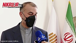 امیر عبداللهیان: هیچ ابتکار جدی و قابل ملاحظهای از طرف آمریکا ندیدهایم امیر عبداللهیان: هیچ ابتکار جدی و قابل ملاحظهای از طرف آمریکا ندیدهایم
