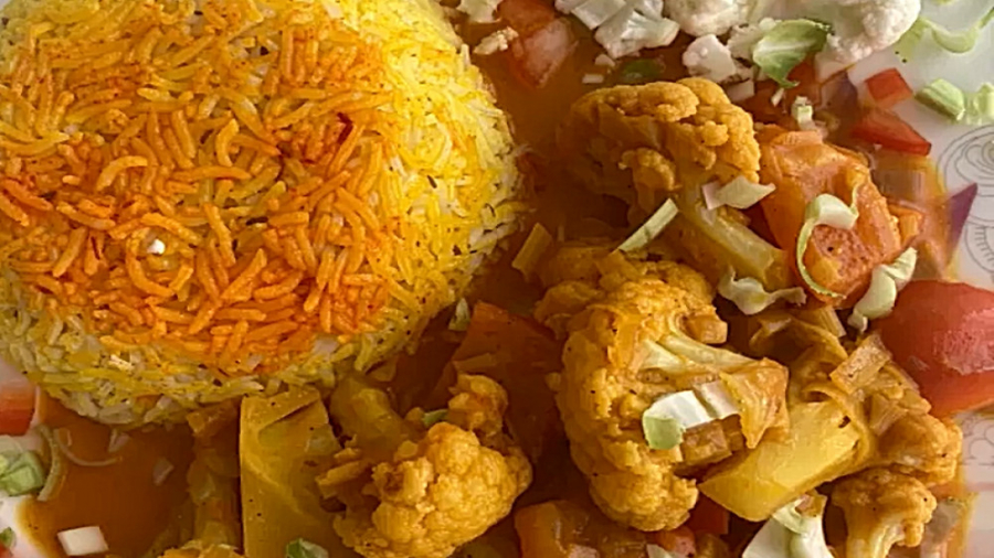 خورشت گل کلم سریع و آسان