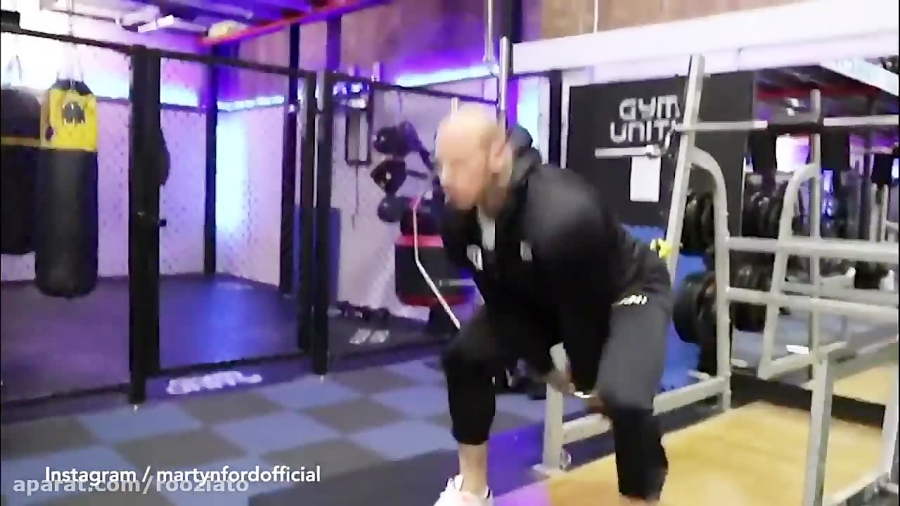 سکانسی از تمرینات مارتین فورد...