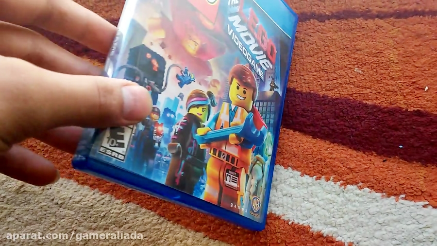 آنباکسینگ بازیthe lego movieبرایps4