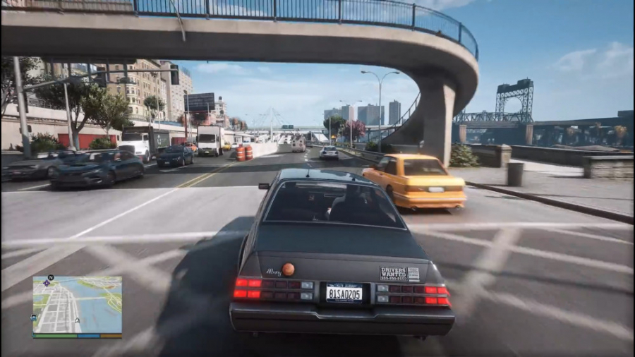 گیم پلی بازی GTA IV Remastered