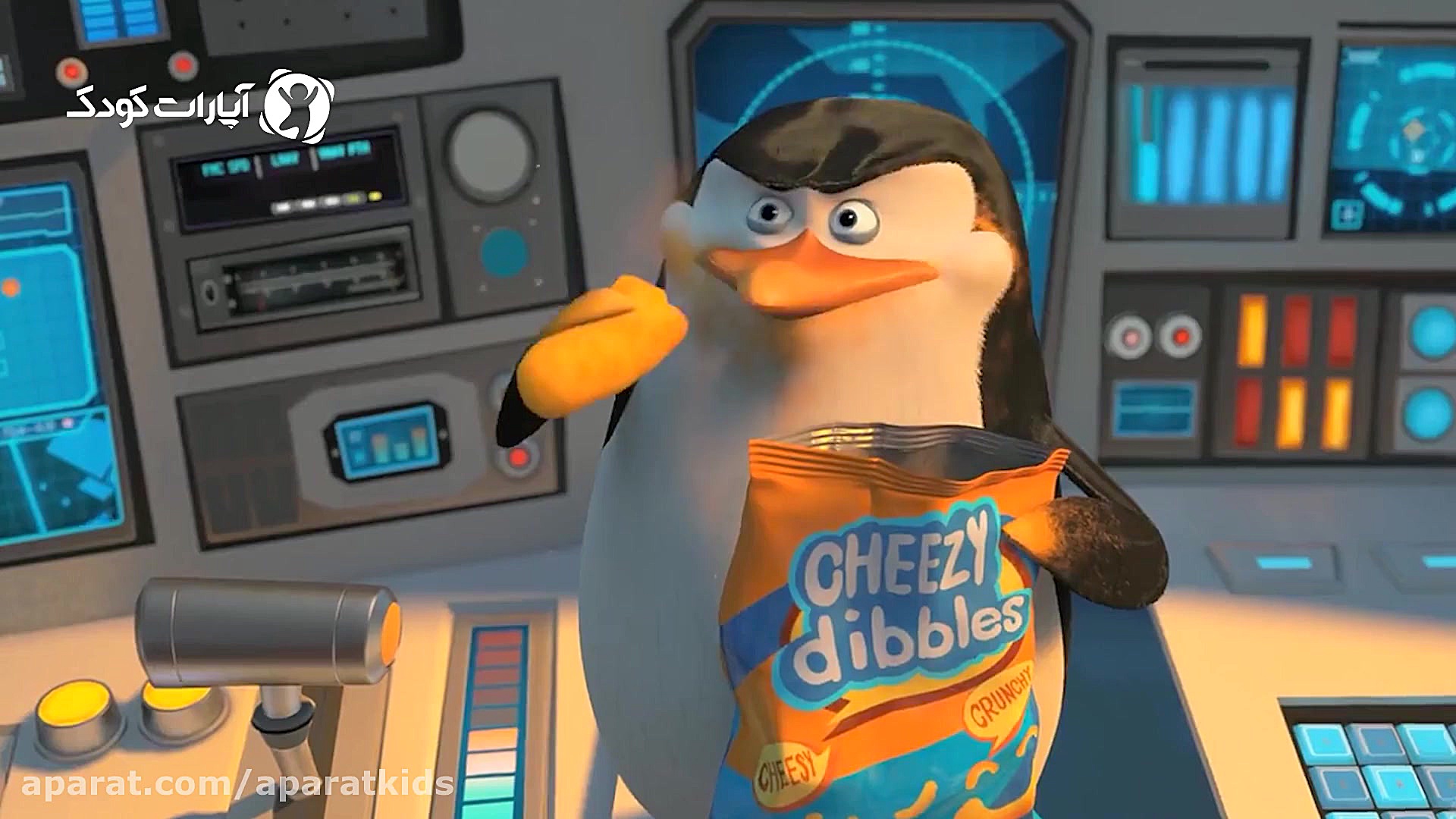 تریلر انیمیشن  انیمیشن پنگوئن های ماداگاسکار Penguins of Madagascar زمان75ثانیه