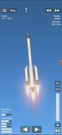 آموزش ارسال موشک به مریخ در بازی space flight simulator