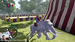 پیدا کردن شیر و گوریل و فیل در بازی LEGO MARVEL Super Heroes