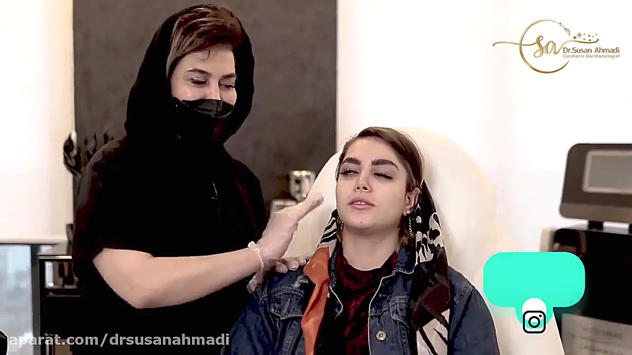 فیلم واقعی تزریق چربی و فرم دهی صورت!! دکتر سوسن احمدی پیر شهید