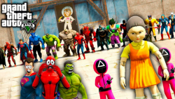 حضور مرد عنکبوتی و دیگر ابر قهرمانان در بازی مرکب ، مود بازی GTA 5