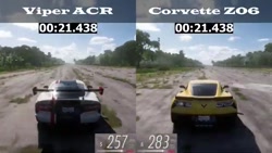 Forza Horizon 5- Dodge Viper ACR vs Chevrolet Corvette Z06