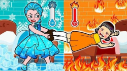 چالش سرد و گرم  اسکویید گیم