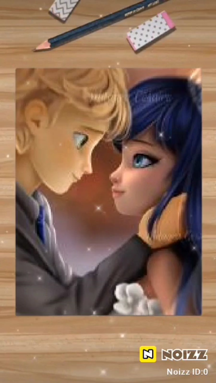 گشیدن نقاشی مرینت و ادرین در ع...