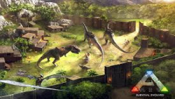گیم پلی پایگاه جنگی من در بازی Ark survival evolved