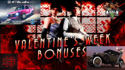 valentine week bonus GTA online هفته جدید در جی تی ای انلاین