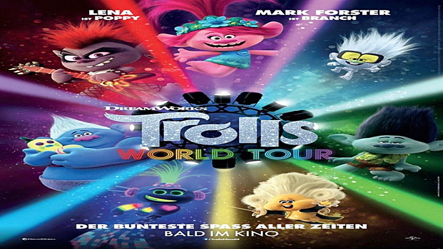 تریلر انیمیشن جدید  " ترول ها 2 : تور جهانی (Trolls 2 : World Tour (2020  زمان181ثانیه