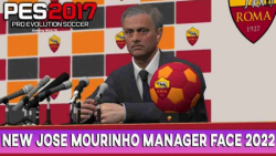 پیش نمایش و آموزش نصب ویدئویی فیس سرمربی Jose Mourinho برای PES 2017