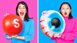 چالش های خنده دار غذاهای ریز د...