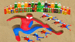 ساخت مرد عنکبوتی توسط نوشابه و...