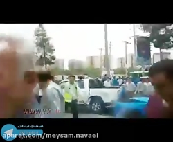 تیراندازی پلیس به نیسان در ارو...