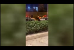 فیلم سرقت طلا در مقابل برج مرمر مشهد فیلم سرقت طلا در مقابل برج مرمر مشهد