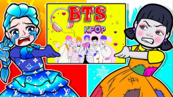 ماجرای بی تی اس  السا و اسکوید...