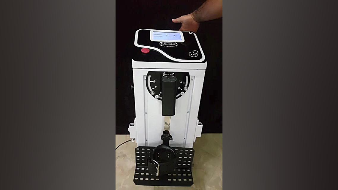 آموزش استفاده از منو دستگاه ایزوکینتیک X10pro بلوریک رعایت نکات ایمنی ماموپلاستی