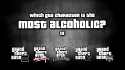 کدام شخصیت GTA الکلی ترین است-  (تکامل نوشیدن)