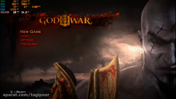 اجرای بازی خدای جنگ 3 در کامپیوتر i3 10100f gt 1030