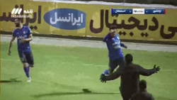 گل اول استقلال به تراکتور