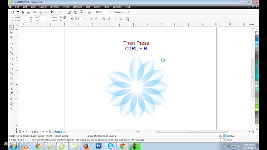 corel draw experiments part 1