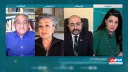 مجری شبکه سعودی اینترنشنال در دفاع از پهلوی راهی جز انحراف بحث پیدا نمی کند مجری شبکه سعودی اینترنشنال در دفاع از پهلوی راهی جز انحراف بحث پیدا نمی کند