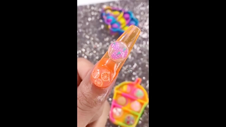 کار ناخن باحال  دخترونه