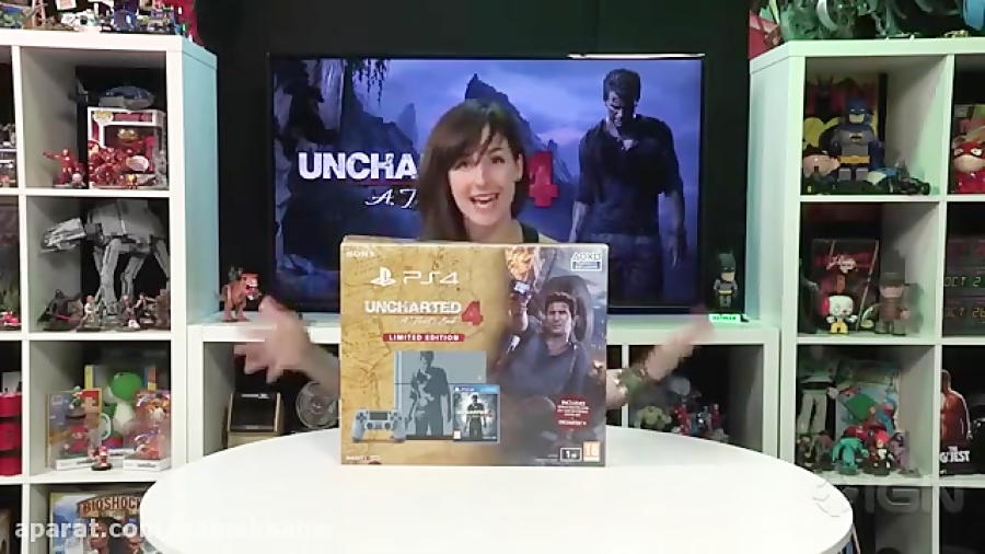 Unboxing کنسول و بازی Uncharted 4