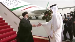 استقبال رسمی امیر قطر از رییس...