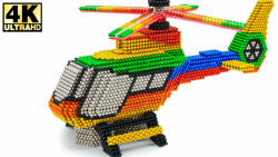 ساخت هلیکوپتر با توپ های مغناط...